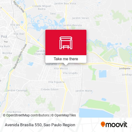 Avenida Brasília 550 map