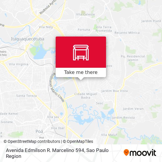 Avenida Edmilson R. Marcelino 594 map