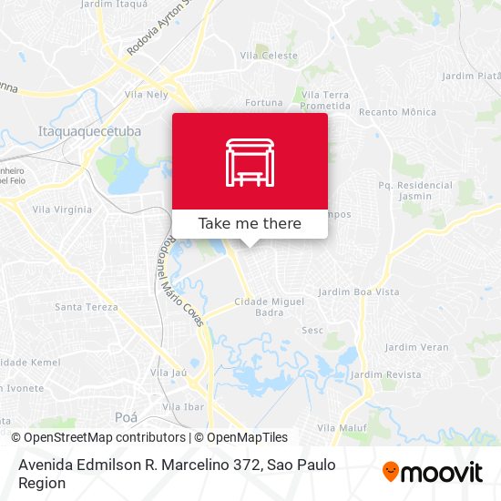 Avenida Edmilson R. Marcelino 372 map