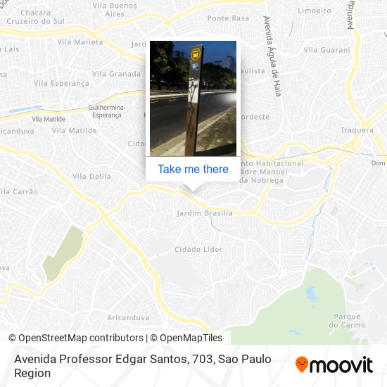 Mapa Av. Prof. Edgar Santos, 703