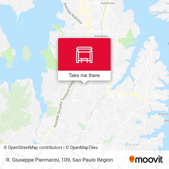 R. Giuseppe Piermarini, 109 map