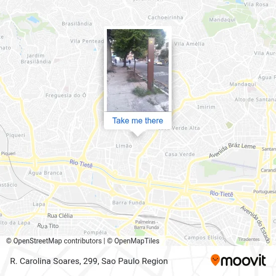 R. Carolina Soares, 299 map