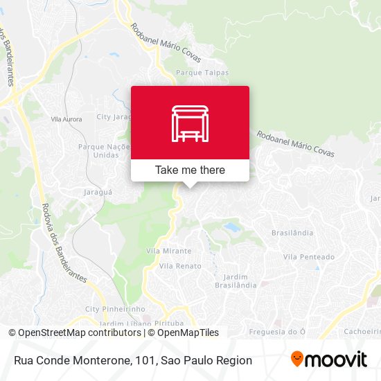 Rua Conde Monterone, 101 map