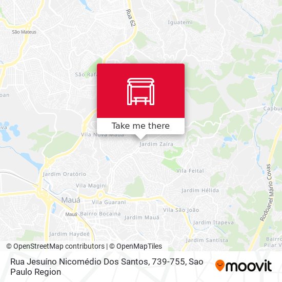 Rua Jesuíno Nicomédio Dos Santos, 739-755 map