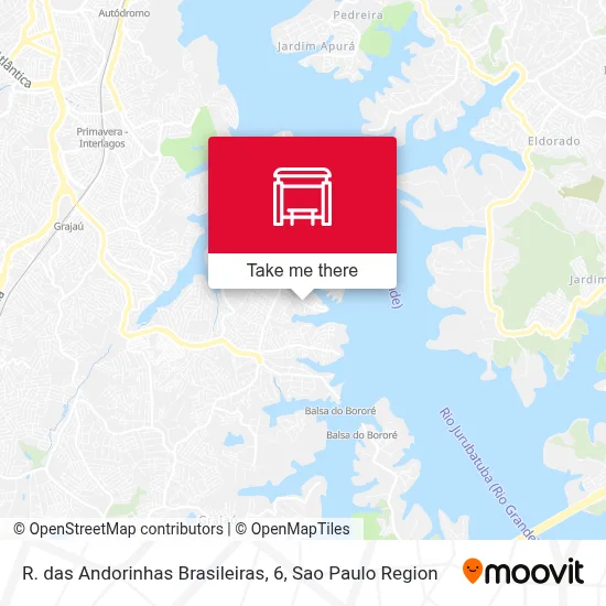 R. das Andorinhas Brasileiras, 6 map