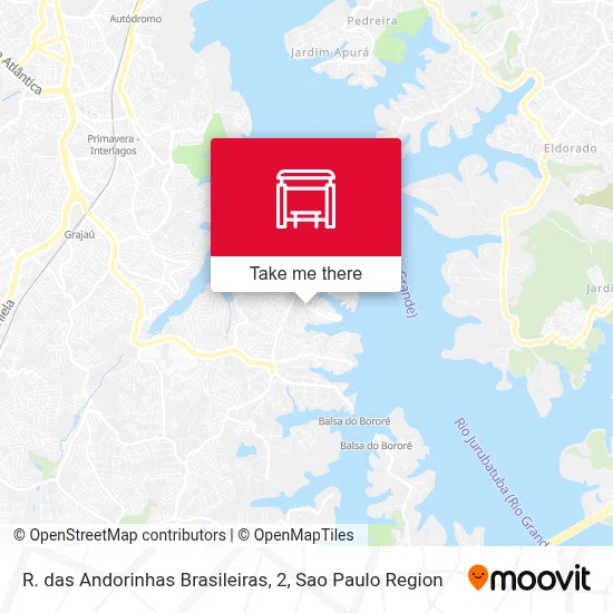 R. das Andorinhas Brasileiras, 2 map