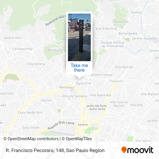 R. Francisco Pecoraro, 148 map