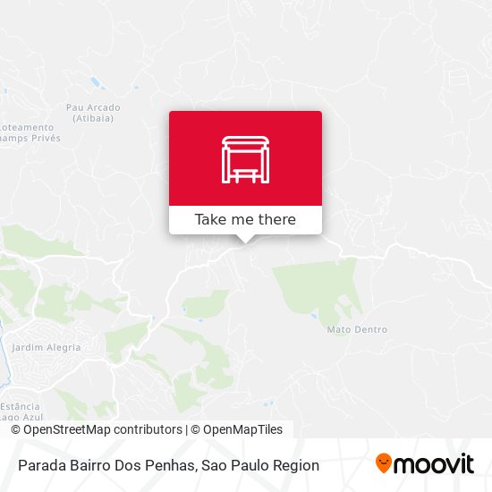 Parada Bairro Dos Penhas map