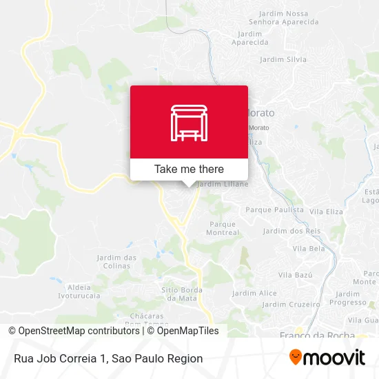 Rua Job Correia 1 map