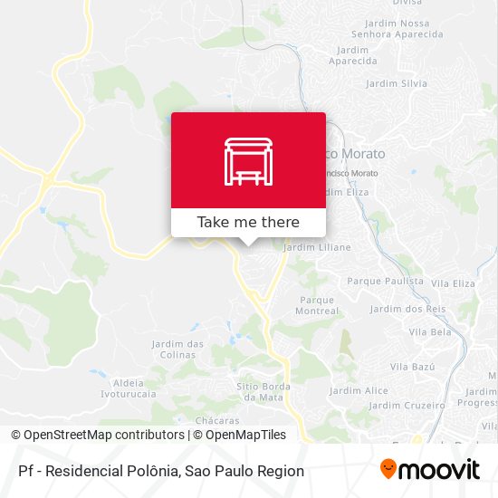 Pf - Residencial Polônia map