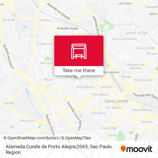 Alameda Conde de Porto Alegre,2065 map