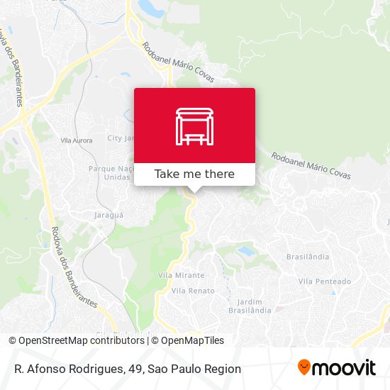 R. Afonso Rodrigues, 49 map