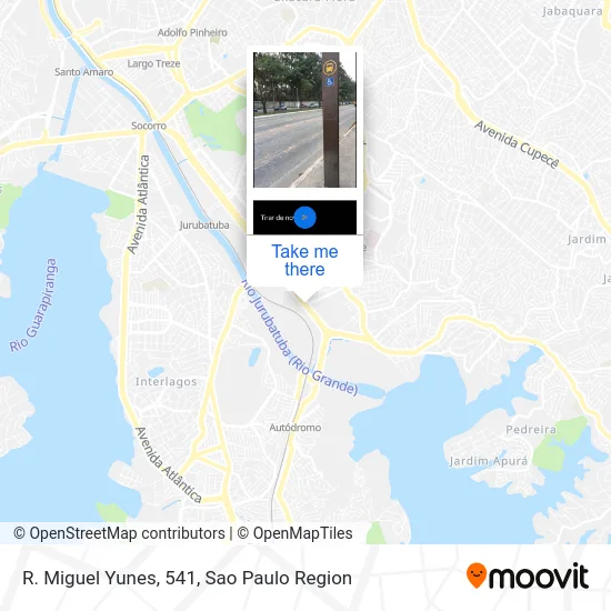 R. Miguel Yunes, 541 map