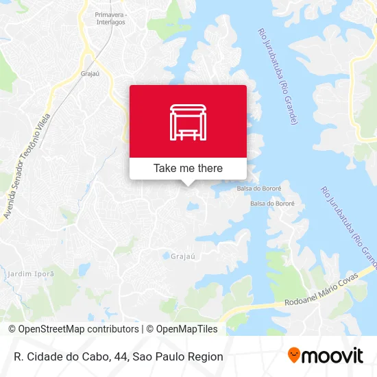 R. Cidade do Cabo, 44 map