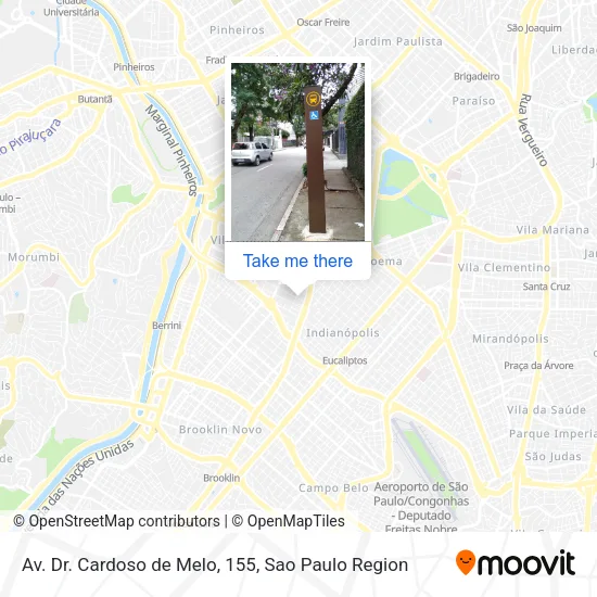 Av. Dr. Cardoso de Melo, 155 map