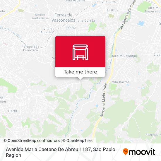 Avenida Maria Caetano De Abreu 1187 map