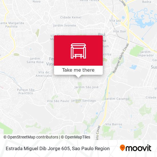 Estrada Miguel Dib Jorge 605 map