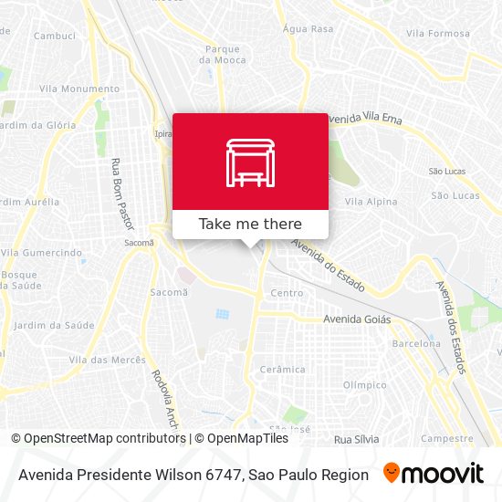 Avenida Presidente Wilson 6747 map