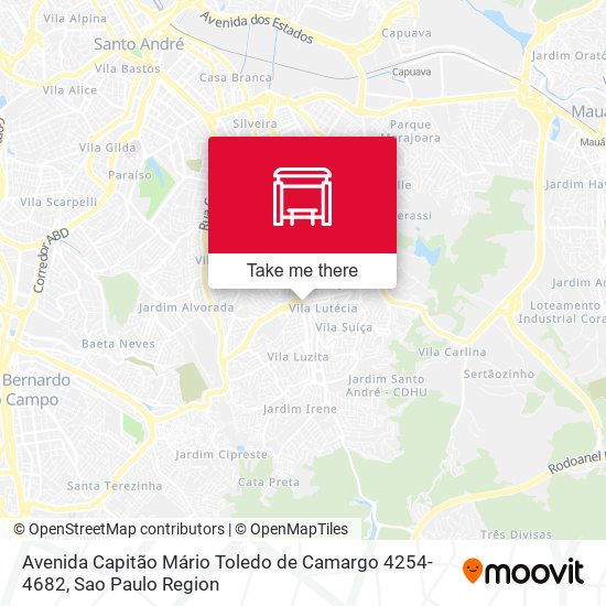 Avenida Capitão Mário Toledo de Camargo 4254-4682 map