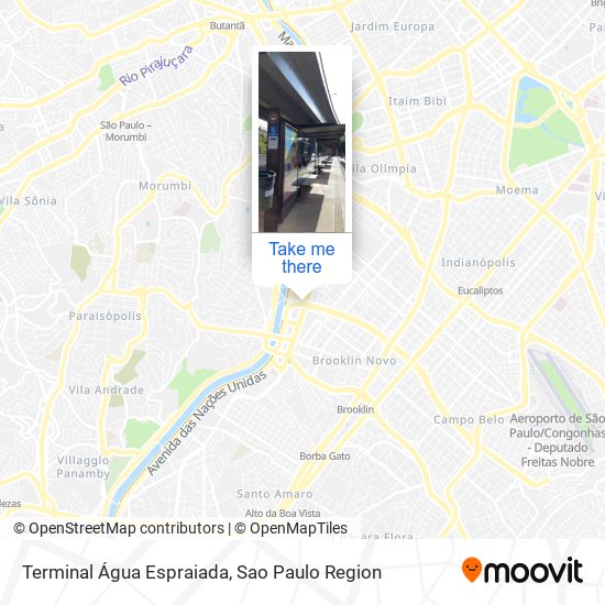 Mapa Plat. Lateral Terminal Água Espraiada