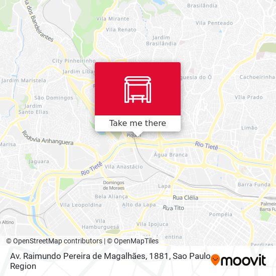 Av. Raimundo Pereira de Magalhães, 1881 map
