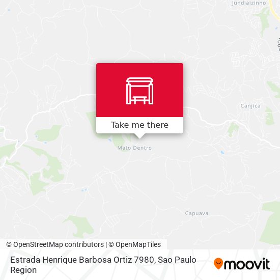 Estrada Henrique Barbosa Ortiz 7980 map