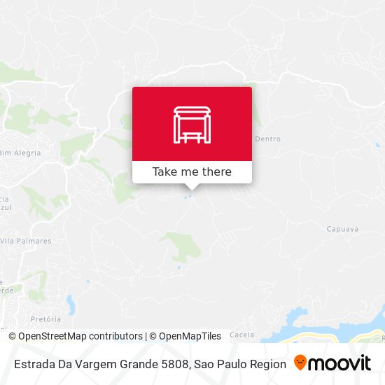 Estrada Da Vargem Grande 5808 map