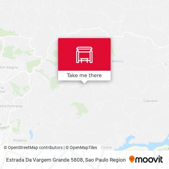 Estrada Da Vargem Grande 5808 map