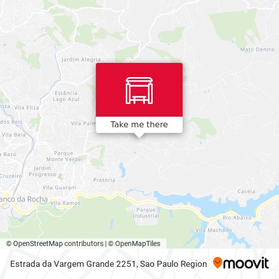 Estrada da Vargem Grande 2251 map