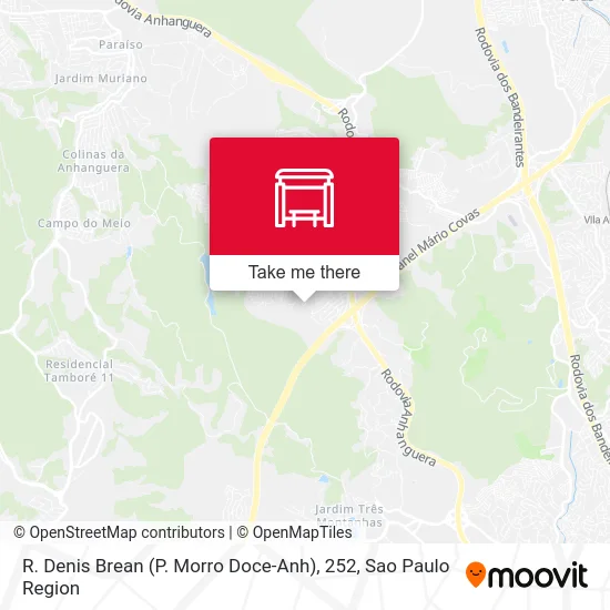 R. Denis Brean (P. Morro Doce-Anh), 252 map