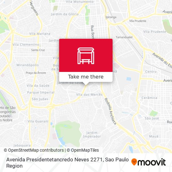 Avenida Presidentetancredo Neves 2271 map