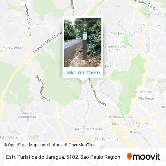 Estr. Turística do Jaraguá, 5102 map