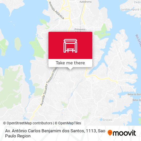 Av. Antônio Carlos Benjamim dos Santos, 1113 map