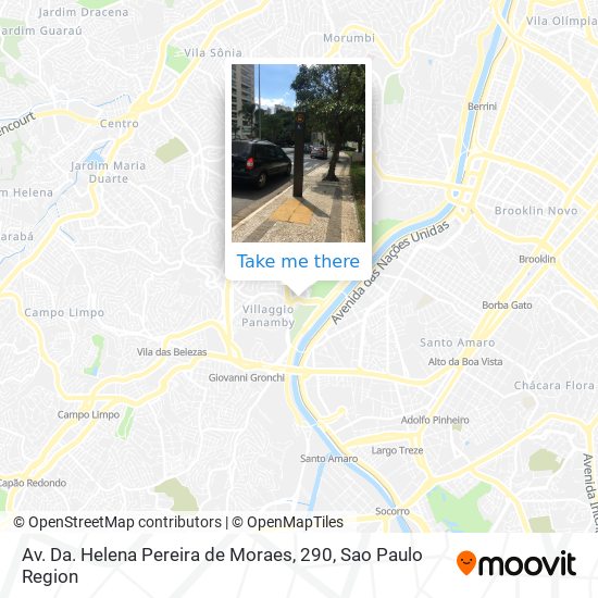 Av. Da. Helena Pereira de Moraes, 290 map