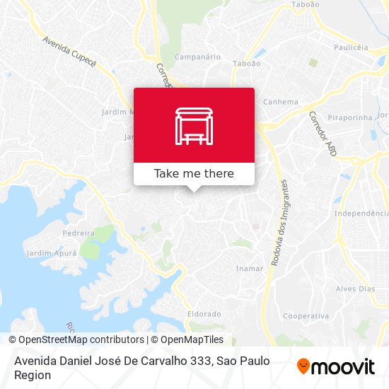 Avenida Daniel José De Carvalho 333 map