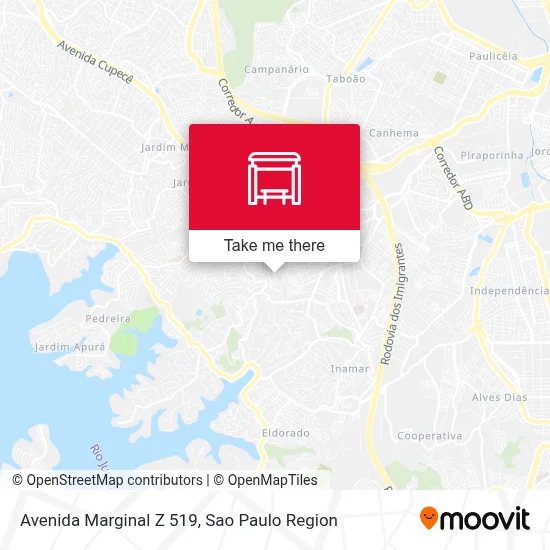 Avenida Marginal Z 519 map