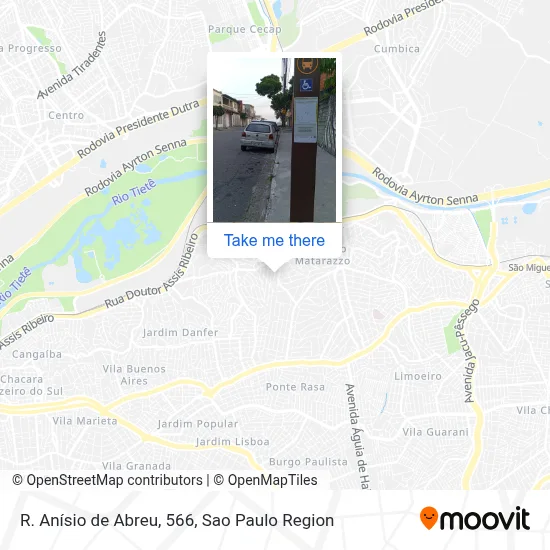 R. Anísio de Abreu, 566 map