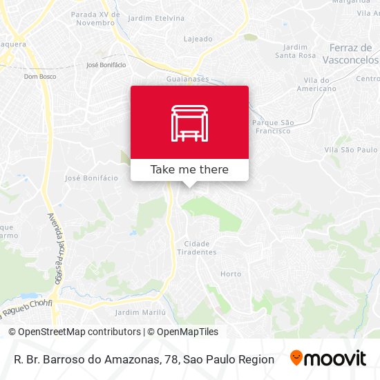 R. Br. Barroso do Amazonas, 78 map