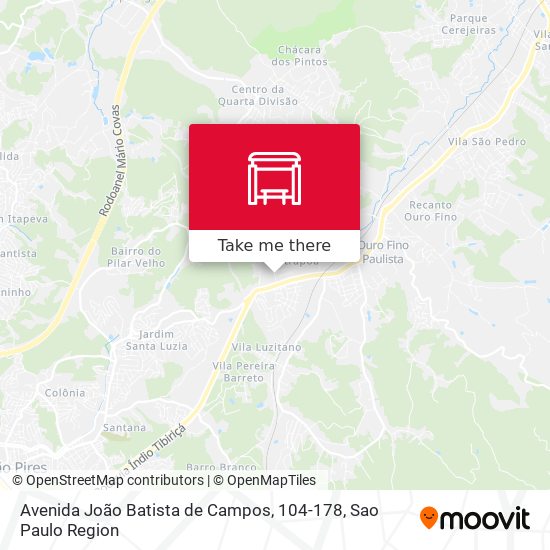 Avenida João Batista de Campos, 104-178 map