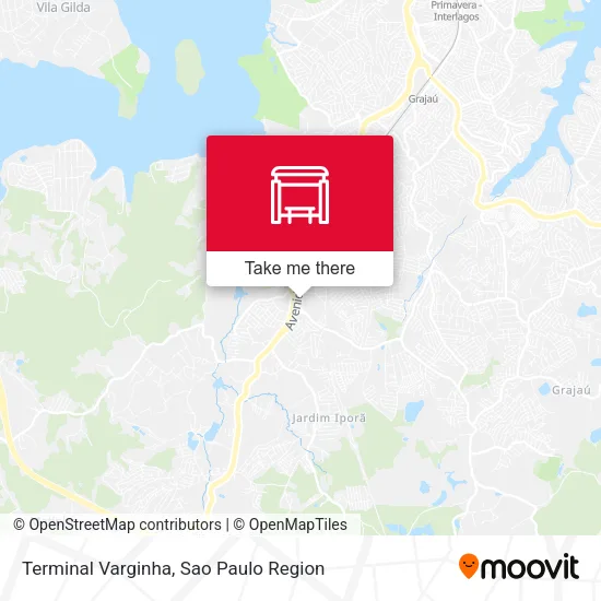 Terminal Varginha map