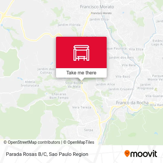 Parada Rosas B/C map