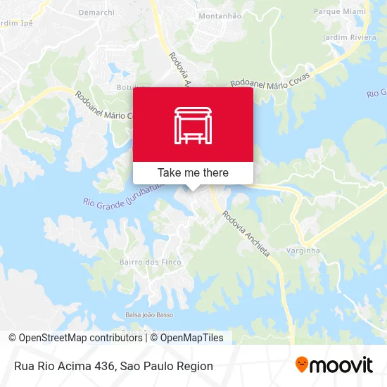 Rua Rio Acima 436 map
