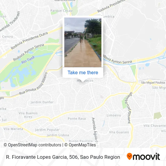 R. Fioravante Lopes Garcia, 506 map