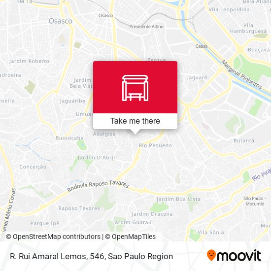 R. Rui Amaral Lemos, 546 map
