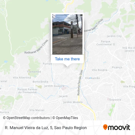 R. Manuel Vieira da Luz, 5 map