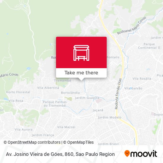 Av. Josino Vieira de Góes, 860 map