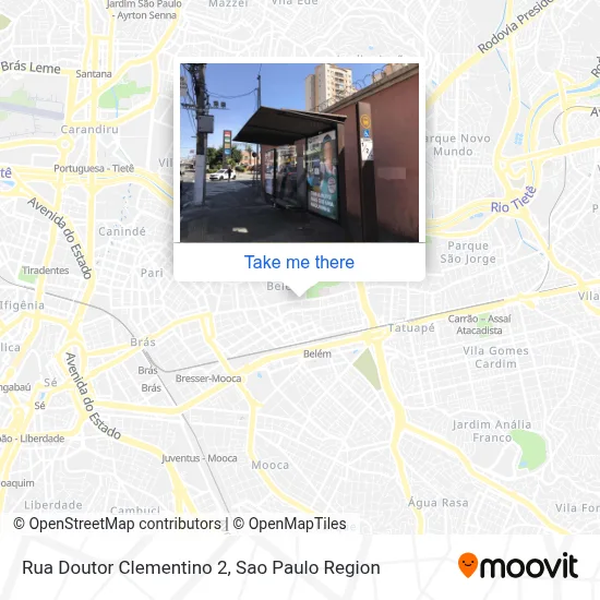 Rua Doutor Clementino 2 map