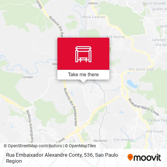 Rua Embaixador Alexandre Conty, 536 map