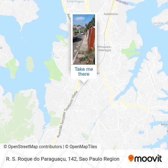 R. S. Roque do Paraguaçu, 142 map