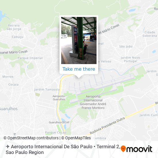 ✈️ Aeroporto Internacional De São Paulo • Terminal 2 map
